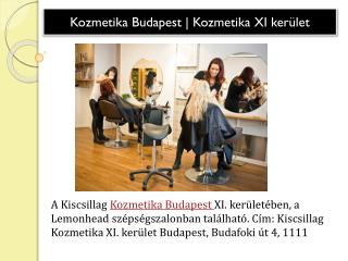 Kozmetika Budapest | Kozmetika XI kerület