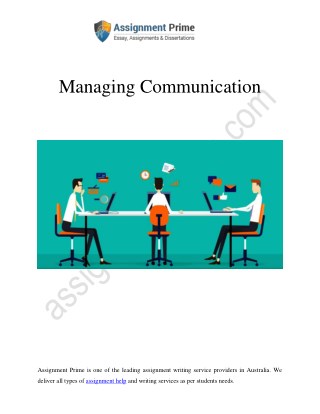 Importance of Communication Management in a Firm