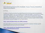 Online Booking Engine (GTA, Hotelbeds, Travco, Tourico