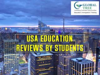 USA Education Reviews by Students | Global Tree