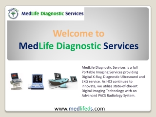 Full Range of Diagnostic Services