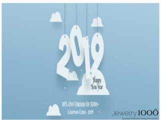 Make 2019 your Personal New Year - Jewelry1000.com