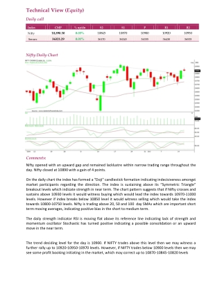 Daily Technical Report:17 January 2019