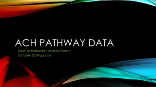 ACH Pathway Data