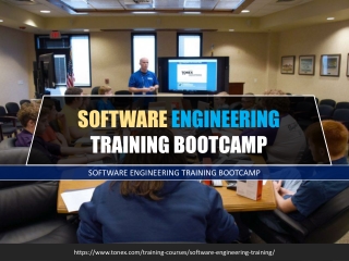 Software engineering training bootcamp : Tonex Training