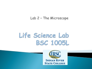 Life Science Lab BSC 1005L
