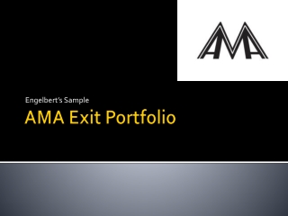 AMA Exit Portfolio