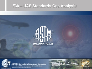 F38 – UAS Standards Gap Analysis
