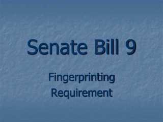 Senate Bill 9