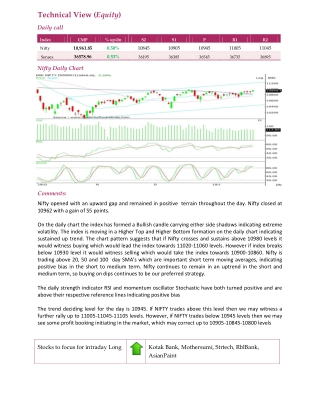 Daily Technical Report:22 January 2019