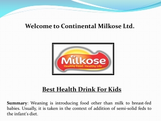 healthy drink in India, malt based health drinks, Malted milk foods