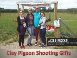 Clay Pigeon Shooting Gifts for Him and Her – AA Shooting School