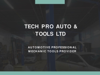 Best Professional Automotive Mechanic Tools