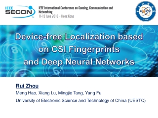 Device-free Localization based on CSI Fingerprints and Deep Neural Networks
