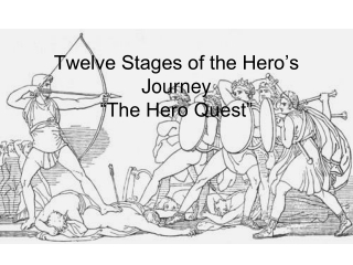 Twelve Stages of the Hero’s Journey “The Hero Quest”