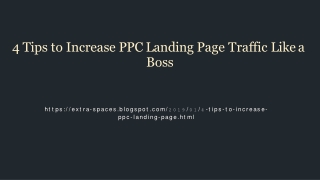 4 tips for increasing PPC landing page traffic like a boss