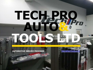 Tech Pro Auto & Tools Ltd - Automotive Service Provider