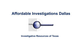 Surveillance Private Investigators in East Texas