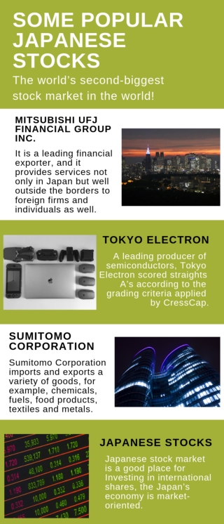 Some Popular Japanese Stocks