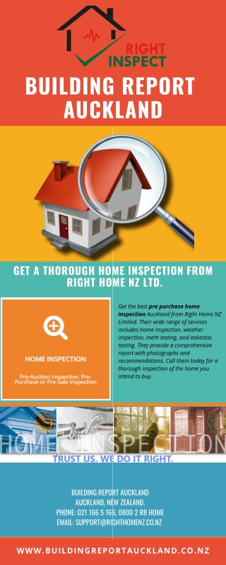 Get A Thorough Home Inspection From Right Home NZ Ltd
