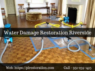 Best Water Damage Restoration Service in Riverside