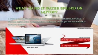 Is Water Spilled On Your Computer? Here’s solution That How To Fix It.