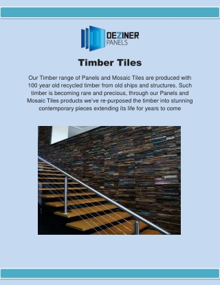 Timber Tiles