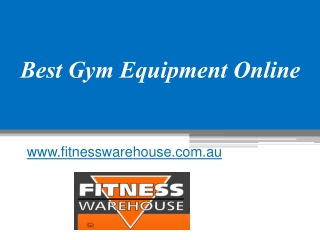 Best Gym Equipment Online - www.fitnesswarehouse.com.au