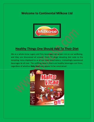 Chocolate milk, malt based health drinks, health drinks manufacturers