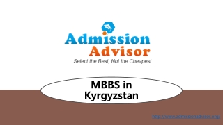 MBBS In Kyrgyzstan | Study MBBS in Top Colleges of Kyrgyzstan