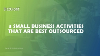 3 Small Business Activities that are Best Outsourced