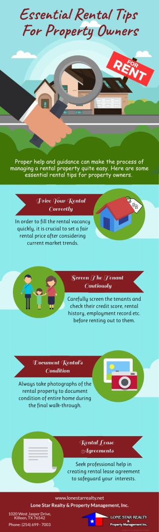 Essential Rental Tips For Property Owners