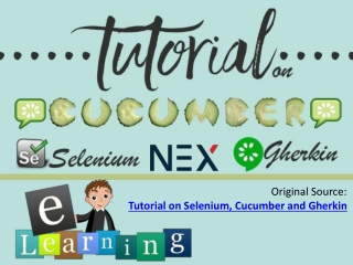 Tutorial on the integration of Selenium with cucumber for experts and fresher’s