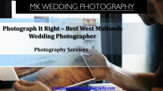 Photograph It Right – Best West Midlands Wedding Photographer