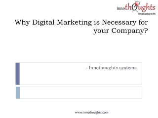 best digital marketing company |training | in pune | Innothoughts