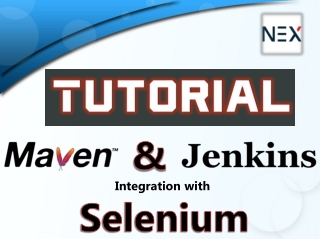 Step-by-step guide – How to Integration of Maven & Jerkin with selenium