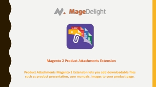 Attach Files On Product Page with Magento 2 Product Attachments Extension