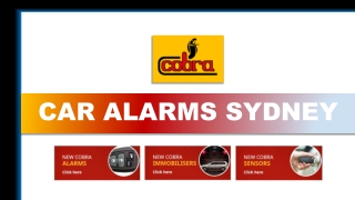 Types of Car Alarm Systems – What are Your Options?