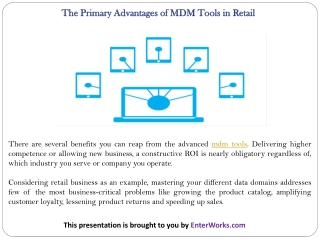 The Primary Advantages of MDM Tools in Retail