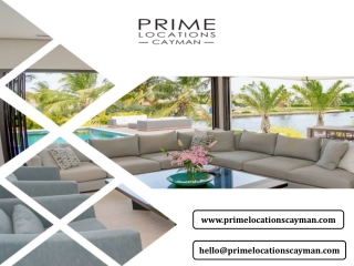 Invest in an ocean front property in the Cayman Islands