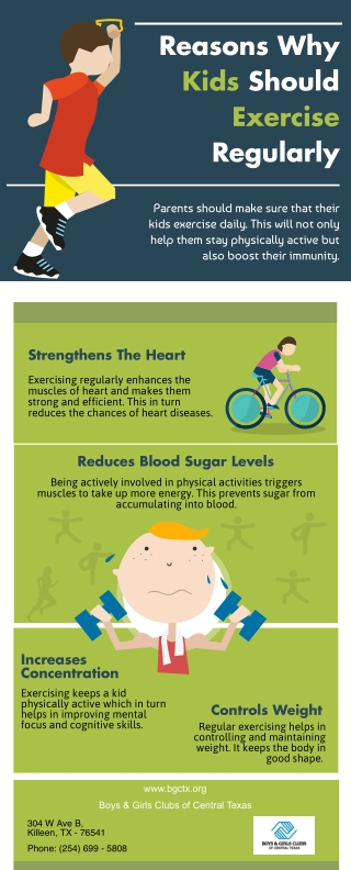 Reasons Why Kids Should Excercise Regularly