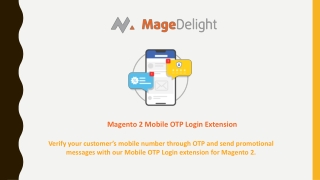Verify Your Customers with Magento 2 Mobile OTP Login Extension