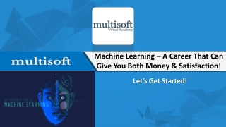Machine Learning – A Growing Technology Field and A Rewarding Career!