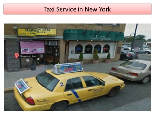 Taxi Service in New York