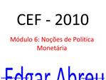 CEF - 2010