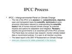 IPCC Process