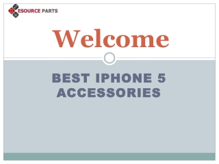 Good Quality iPhone 5 accessories