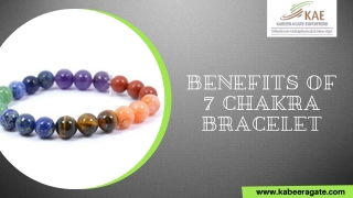Benefits of 7 chakra bracelet | Specialty of 7 chakra bracelet