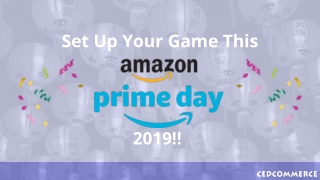 Set Up Your Game This Amazon Prime Day 2019!!
