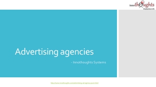 What does advertising agency does | how do marketing company works | Innothoughts
